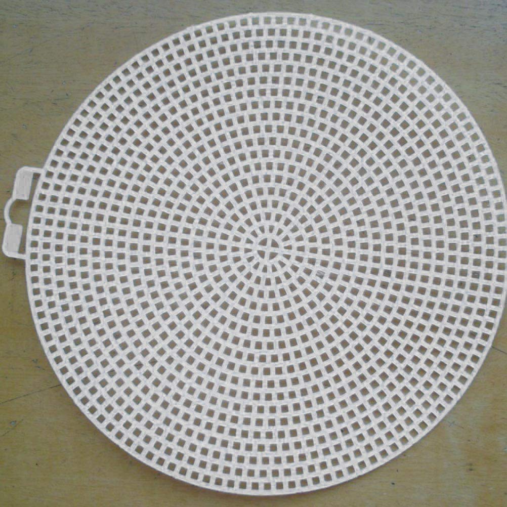 Wijavija Set Di 5 Cerchi Per Ricamo A Punto Croce, In Plastica Resistente, Misure Varie (10-24 Cm), Ideali Per Cucito E Fai-da-te Creativo