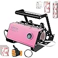 VEVOR Tumbler Heat Press Machine, Tumbler Press for 30OZ 20OZ Sublimation Straight Skinny Tumblers, with Knob Control Temp&Timer Setting for 11-16oz Mugs, Mug Press with Paper Heat Tape Gloves-Pink