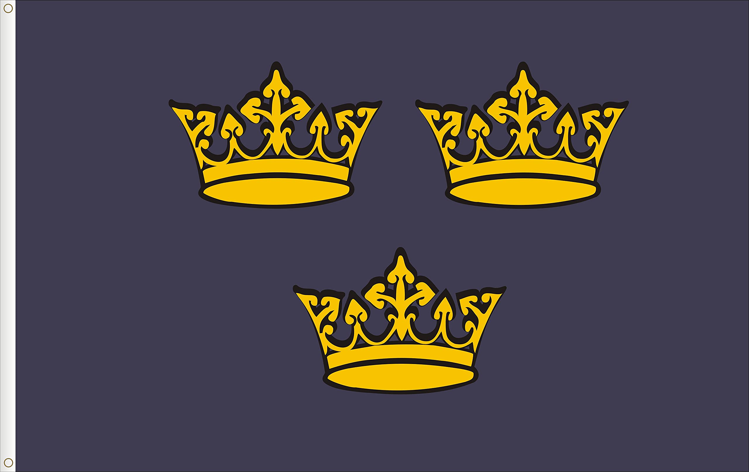 MUNSTER PROVINCE FLAG. IRELAND PROVINCE. SATIN 100D QUALITY. LARGE SIZE 3X5´