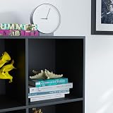 Vida Designs Durham 6 Cube Black Bookcase Storage Organiser view 4