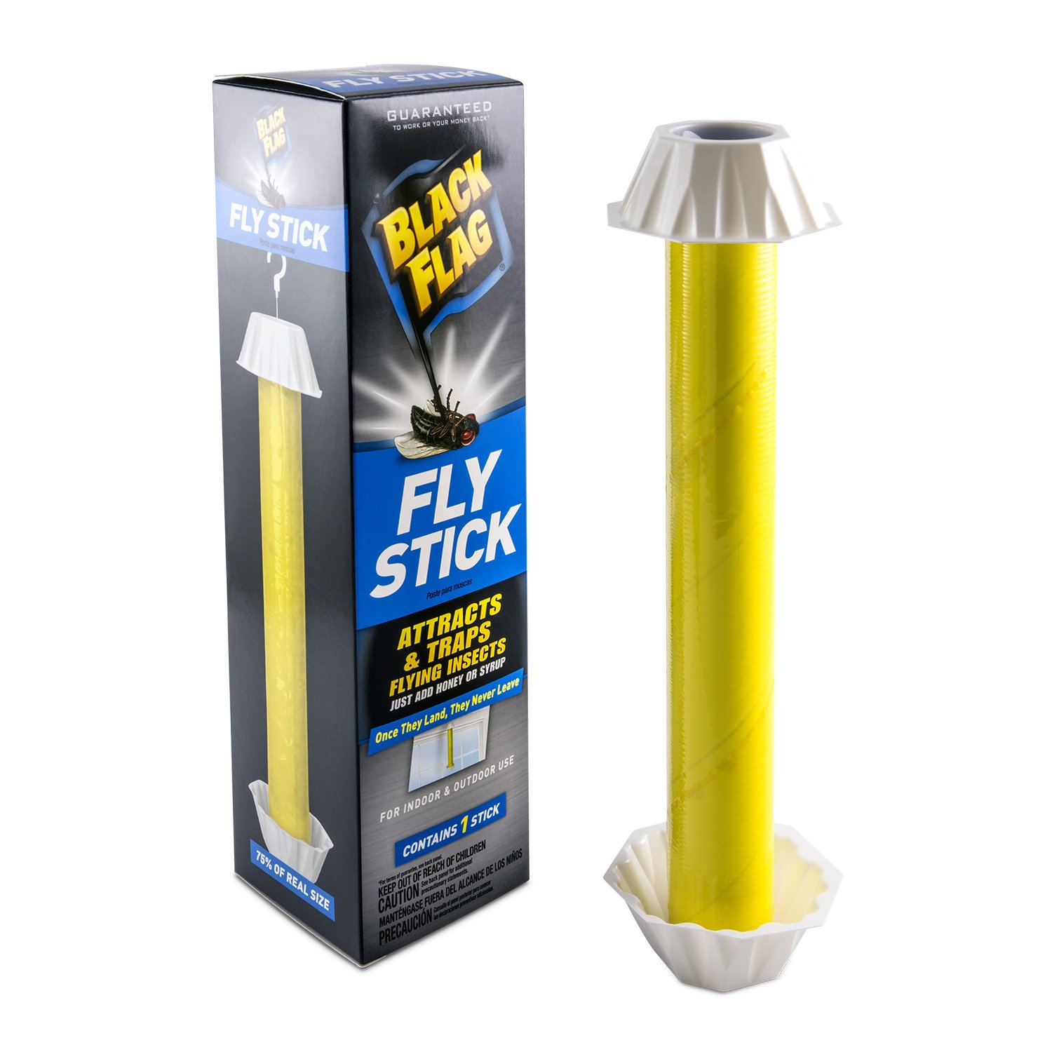 Amazon.com : Black Flag Fly Stick Insect Trap : Gnat Attract : Garden & Outdoor