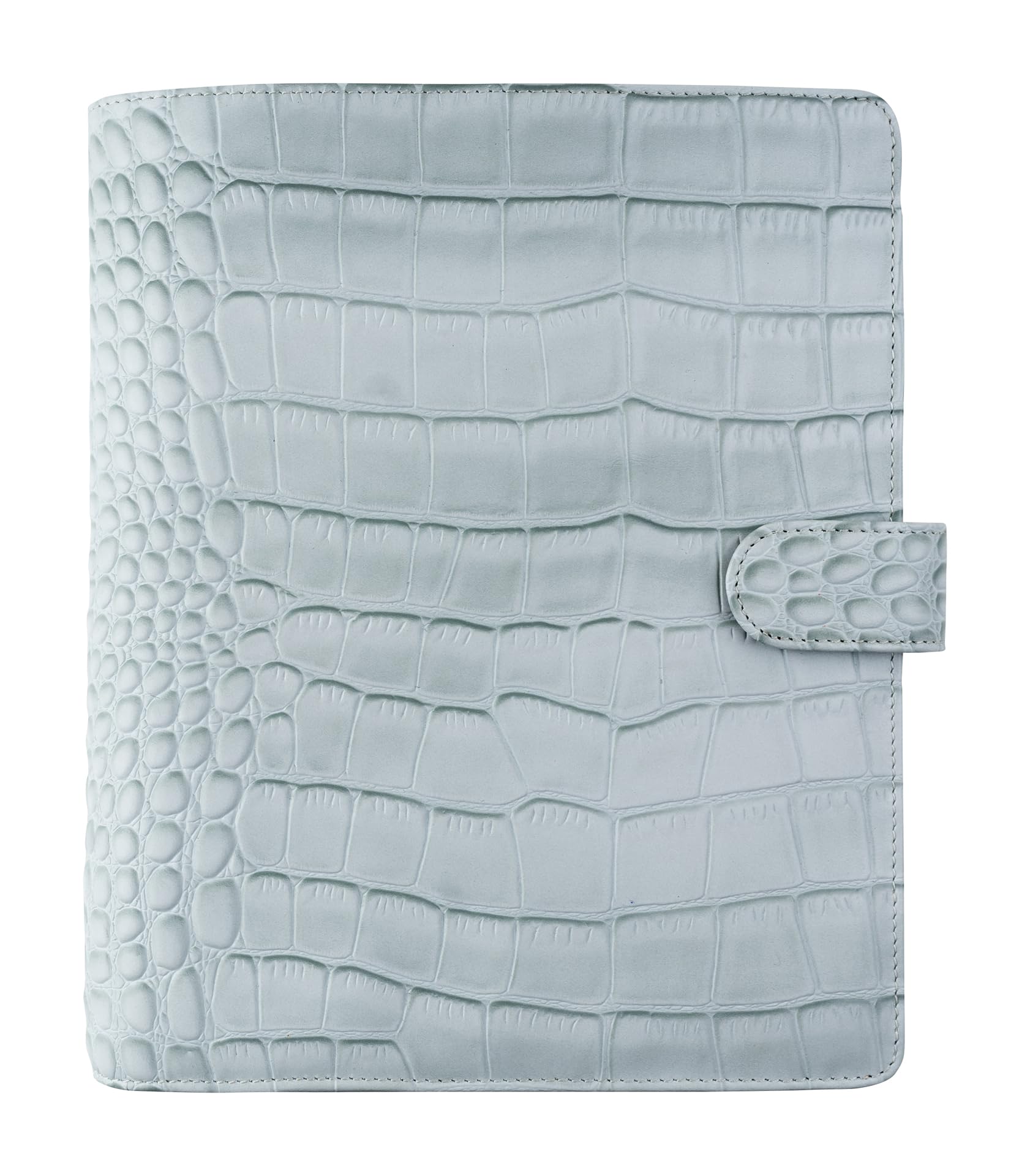 Filofax A5 Classic Croc organiser - Silver mist — image 1