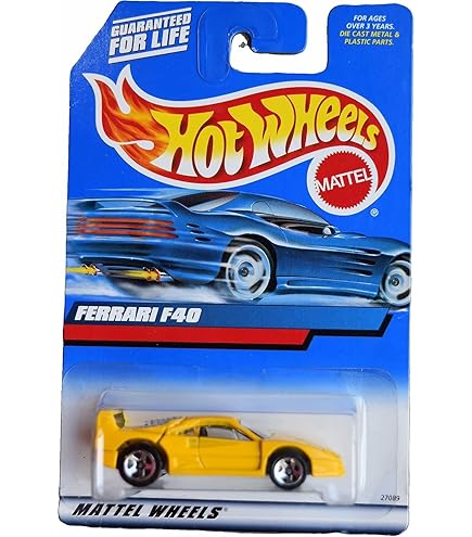 Amazon.com: Hot Wheels Ferrari F50 1999 1:64 Scale Red Ferrari F50