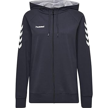 Hummel Damen Hmlgo Cotton Zip Hoodie Kapuzenpullover