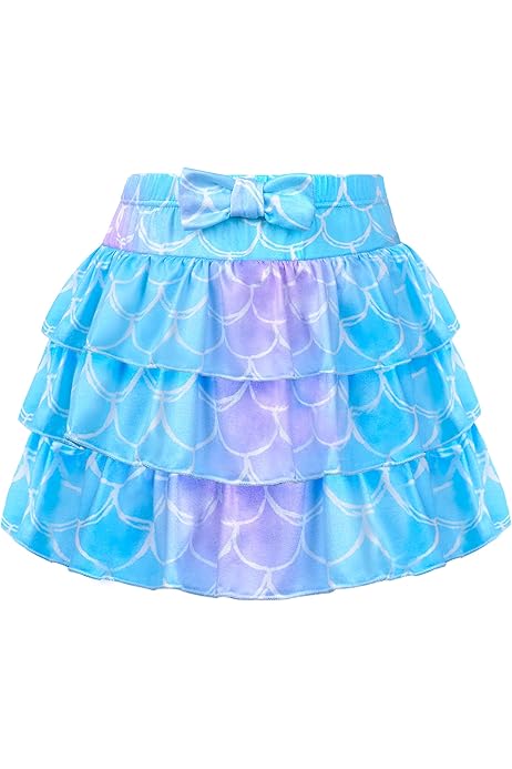 The Children's Place Girls' Pull On Everyday Skorts 2 Pack, Cool Cobalt 2- Pack, X-Small - View #2