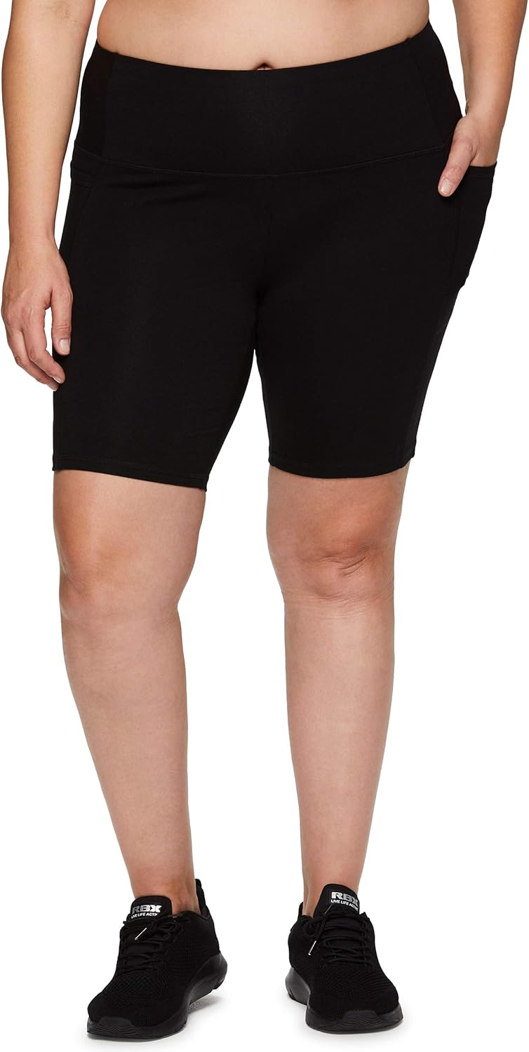 cotton spandex bike shorts plus size