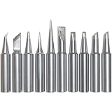 SolderFun T18 Soldering Tips For HAKKO FX-888D FX-888 FX-8801 FX-600 (10 pcs tip set)