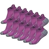 Peacepigeon Athletic Running Ankle Socks for Men and Women - Anti Blister Low Cut Socks - 4 Pairs & 6 Pairs