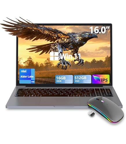Amazon.com: ZOLWAYTAC Gaming Laptop,Laptop,16GB RAM 512GB SSD(with