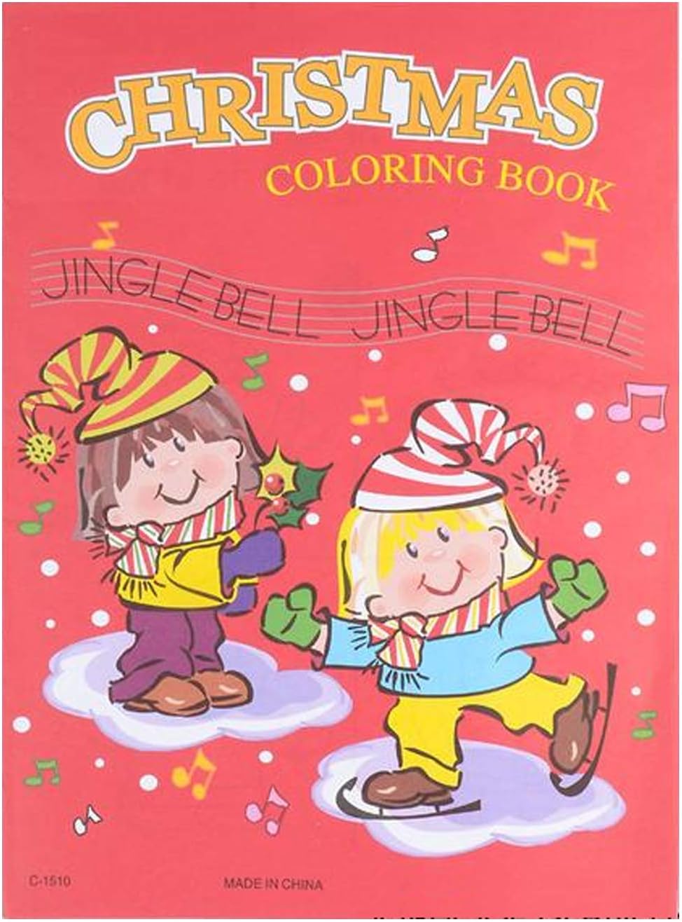 Download 12 Sets Bulk Christmas Coloring Activity Books Crayons Bundle For Kids Toys Games Party Favors Onsource Co