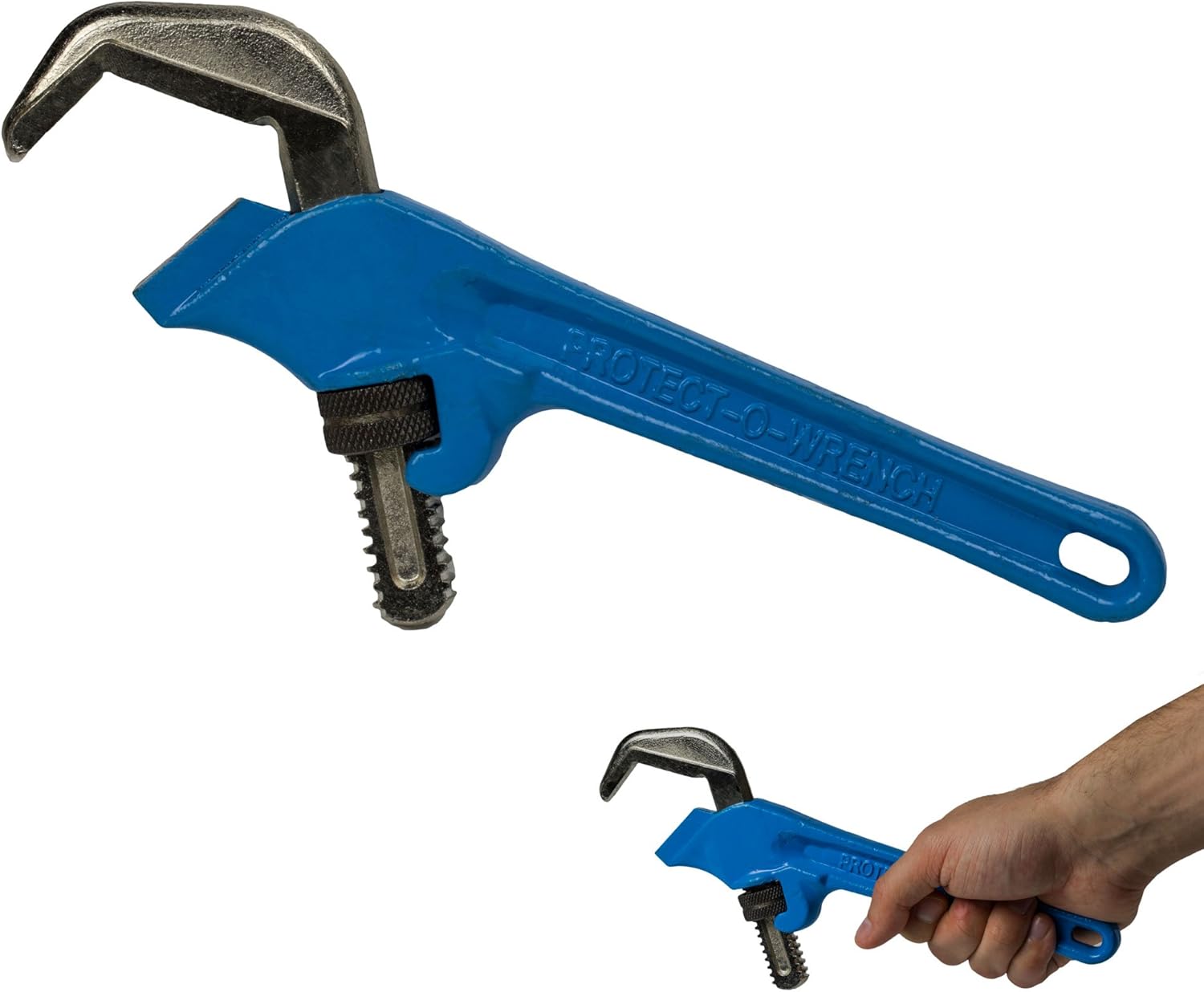 Plumber's Offset Hex Wrench 11/8Inchto25/8Inch Pipe Capacity