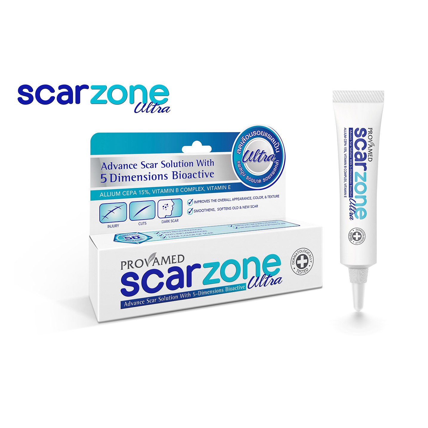 provamed scarzone stretch mark