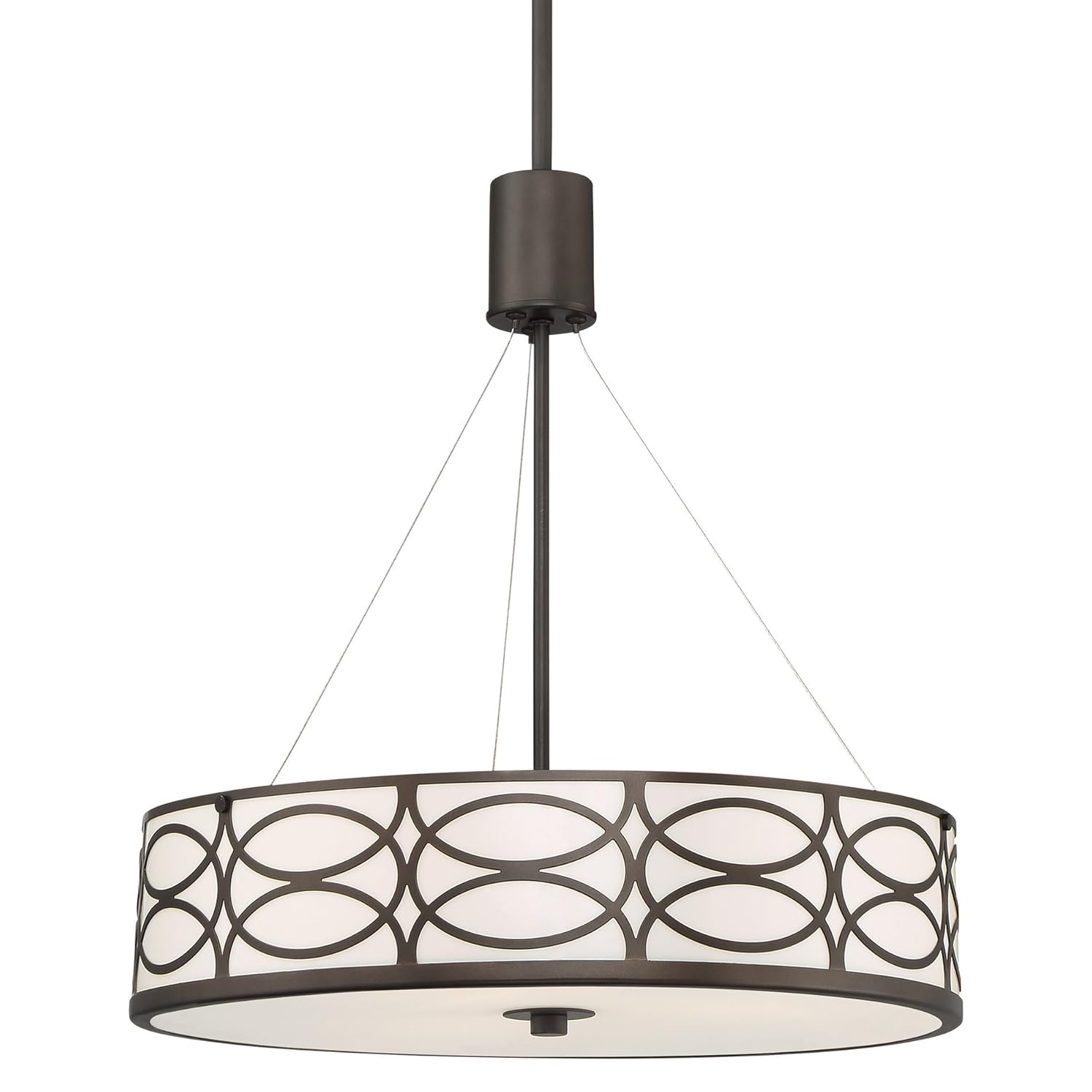 Best mini drum pendant lighting bronze