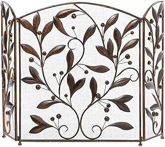 Salvachispas Prueba Bebé Chimenea Modelo Pantalla Jarrón Mosaico de