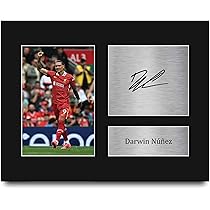 HWC Trading Diogo Jota Liverpool Gifts Printed Signed Autograph