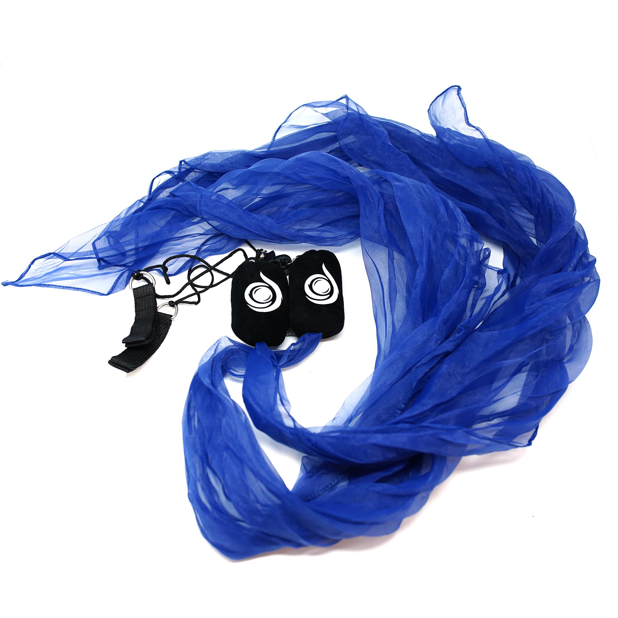 Cascade Scarf Poi (Blue)
