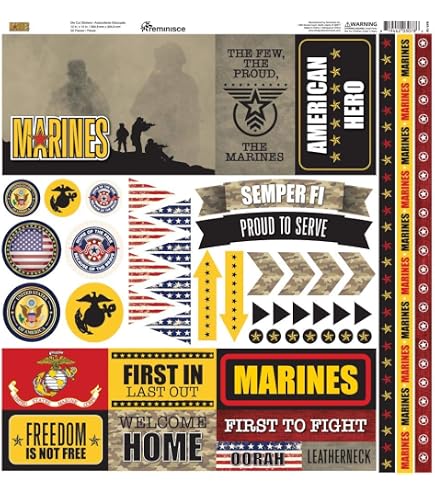 PAPER HOUSE STICKERS ARMY MEN – Kreativ-Aufkleber Für Bastelprojekte, Scrapbooking & DIY