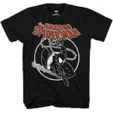 Marvel Spider-Man Black Suit Venom Amazing 300 Adult T-Shirt