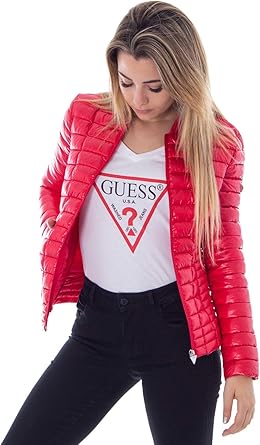 blouson femme rouge
