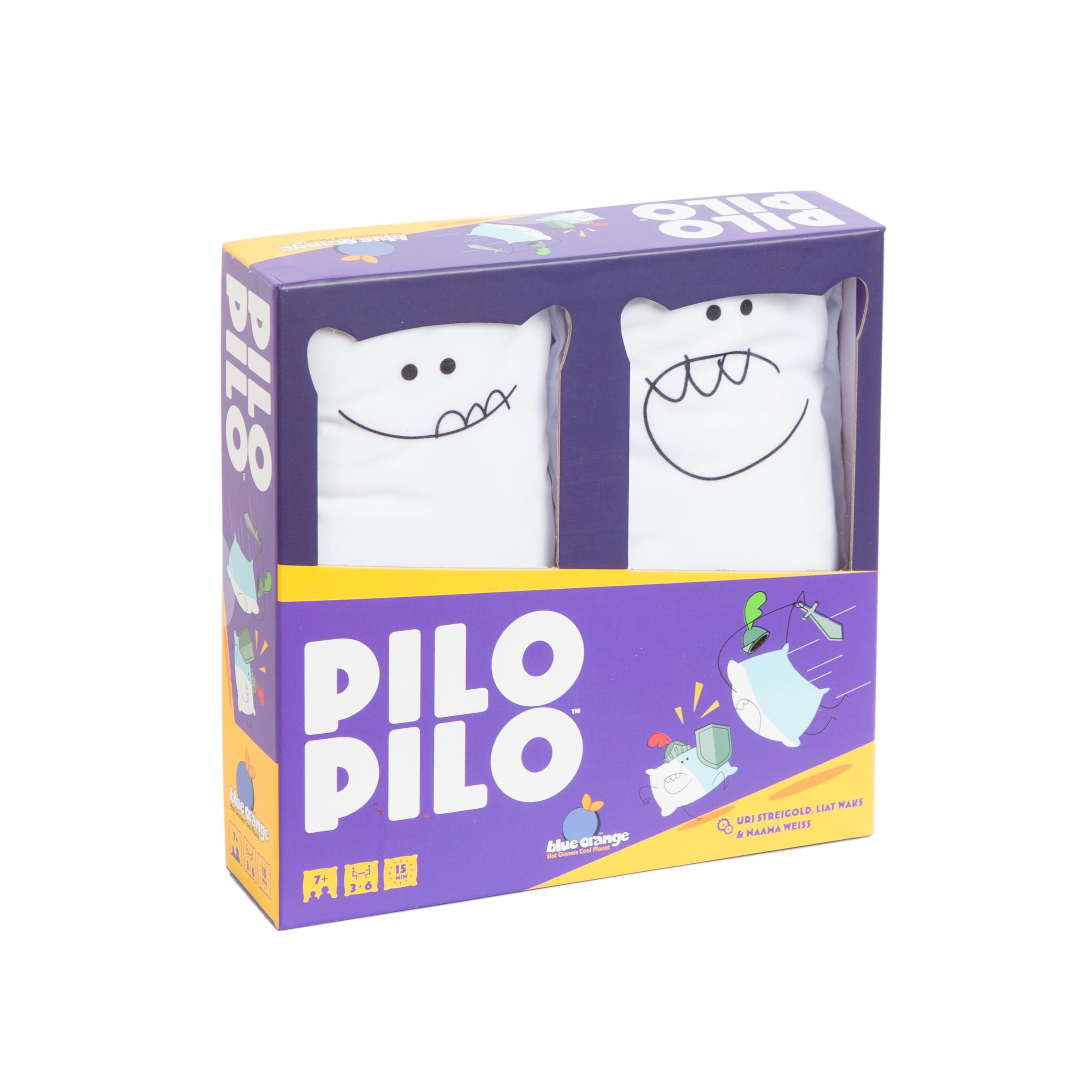 Blue Orange | Pilo Pilo | Card Game | Ages 7+ | 3-6 Players | 15 Minutes Playing Time
