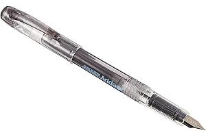 プラチナ万年筆 Platinum PSQ-400#1 Preppy Fountain Pen, 0.008 inch (0.2 mm), Black