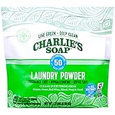 Charlie&rsquo;s Soap Laundry Powder, 50 Loads, 1 Pack | Hypoallergenic, Deep Cleaning, Washing Powder Detergent, ,Safe and Effective EPA Safer Choice Certified