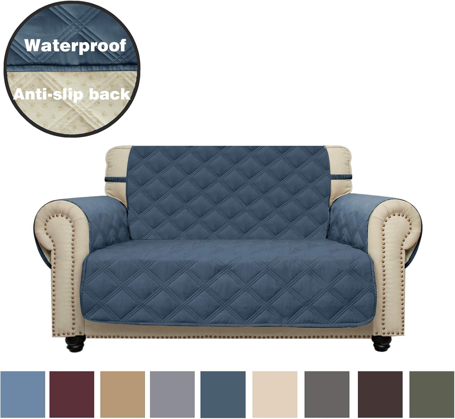 Best Dark Blue Sofa Cover