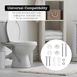 GIONAR Toilet Seat Fittings Kit 12 Pcs Universal Expanding Nuts Screws view 7