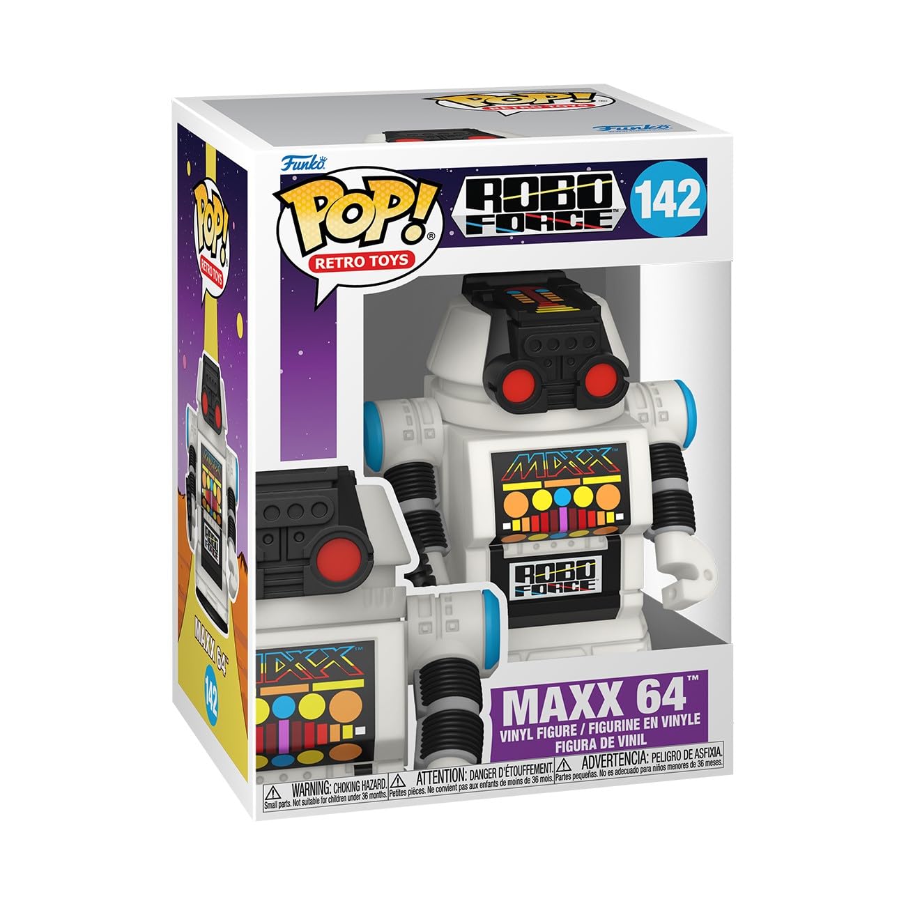 Funko Pop! Retro Toys: Roboforce - Maxx 64 - Robo Force - Collectable Vinyl Figure - Gift Idea - Official Merchandise - Toys for Kids & Adults - Ad Icons Fans - Model Figure for Collectors