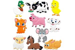 ALNETI Refrigerator Magnets for Toddlers 1-3 - Farm Animal Magnets for Fridge - Baby Magnets for Refrigerator 1 Year Old - Toddler Fridge Magnets for Kids - Learning Preschool Magnet for Whiteboard Magnetic