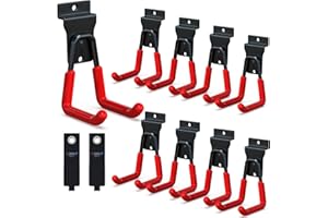 3-H Slatwall Accessories, Slatwall Hooks & Hangers, Slat Wall Hanging Hooks, Proslat Accessories for Garage Wall Panels Organ