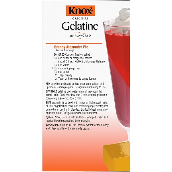 KNOX ORIGINAL UNFLAVORED GELATIN, 32 CT PACKETS