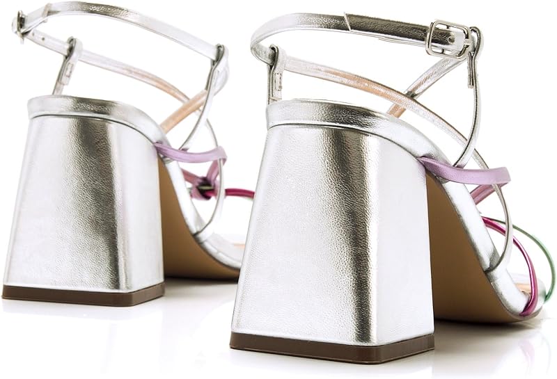Sandálias de Salto Feminino Marla 59974 | 60409 | Prata