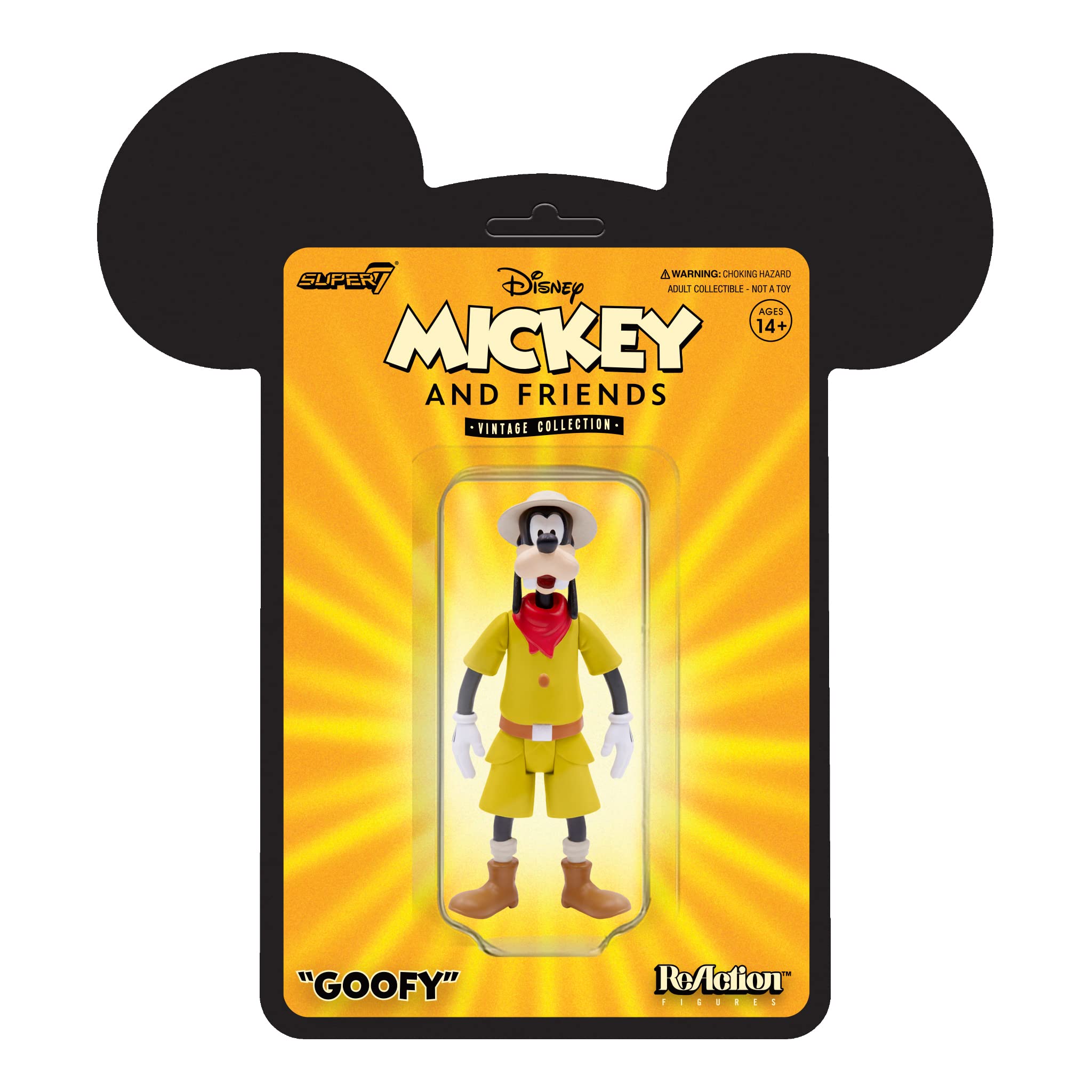 SUPER7 - Goofy Vintage Reaction Toy Figure