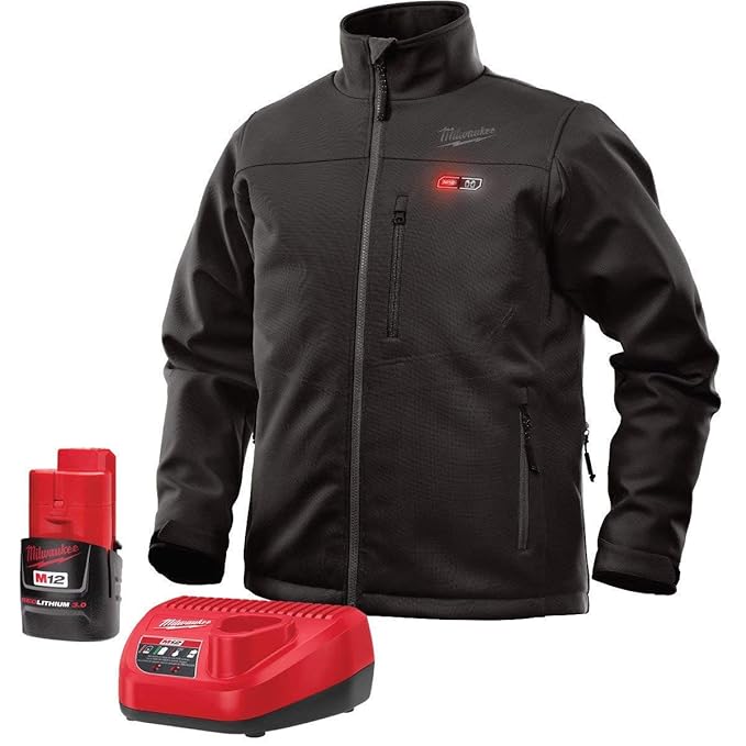 Milwaukee M12 Heated Jacket Kit Battery and Charger Included (Large