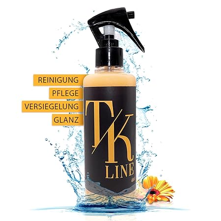 Premium Reinigungsmittel 4 in 1 I 250 ml Effektiv-Putzmittel I Reinigung, Versiegelung, Pflege & Glanz-Spray I Universalreini