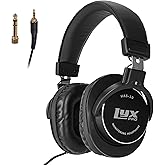 LyxPro HAS-10 Closed Back Over Ear Professional Studio Monitor and Mixing Headphones,Music Listening,Piano,Sound Isolation, Lightweight and Flexible