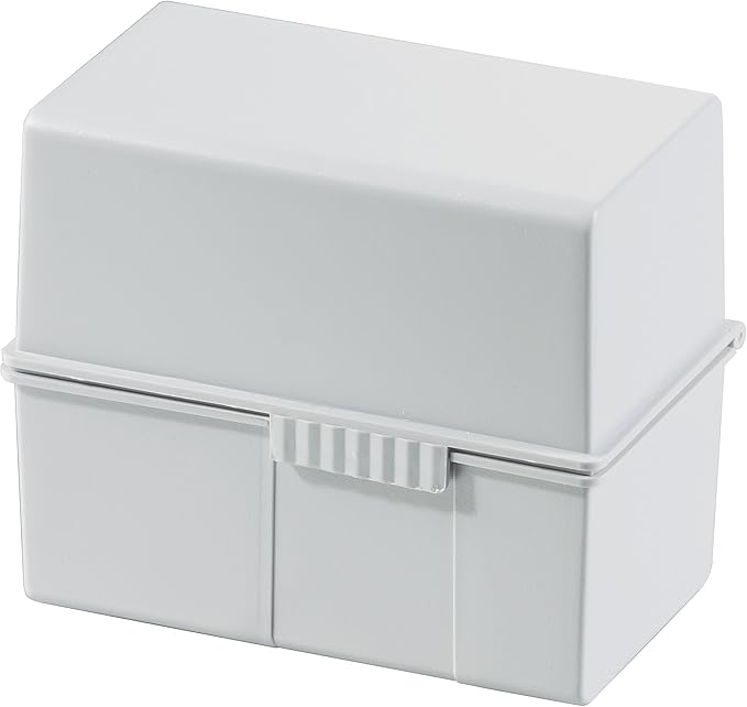 Han Multiservice - Archivador de fichas, gris: Amazon.es: Oficina y papelería