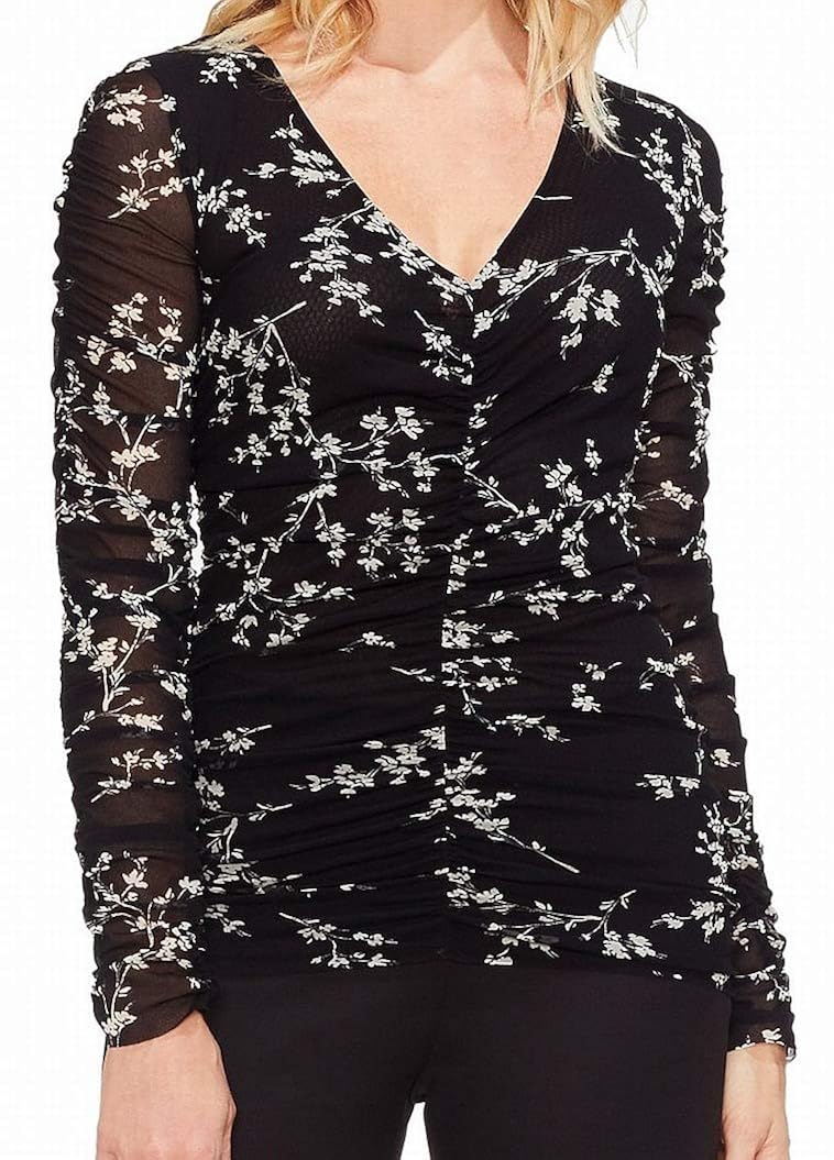 vince camuto ruched top