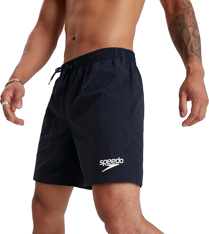 Shorts aquáticos speedo essentials 16" masculino, azul marinho, m