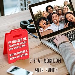 Funny Office Decor Coworker Gifts, Funny Desk Signs