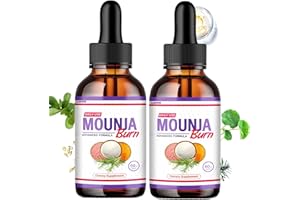 AUNVITO Mounja Burn Pro Drops - 2 Bottle of Premium Monja Burn Drops(60ml)