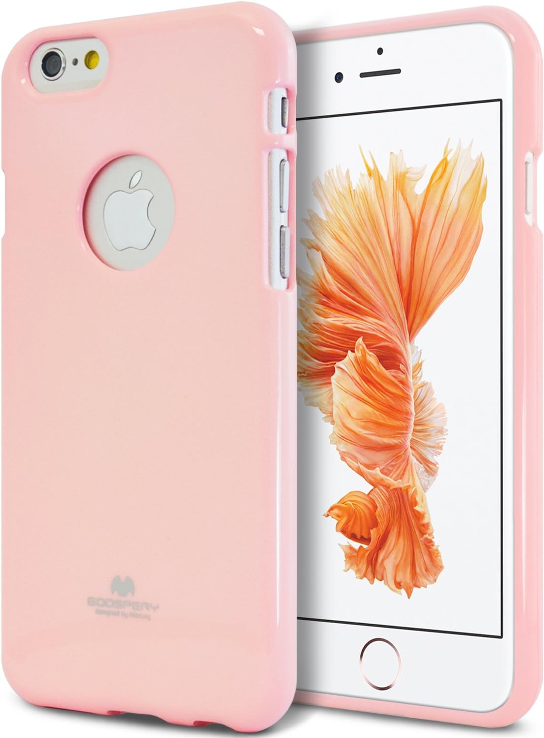 Amazon Com Goospery Pearl Jelly For Apple Iphone 6s Plus Case 15 Iphone 6 Plus Case 14 Slim Thin Rubber Case Pink Ip6p Jel Pnk