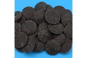 BEULAH'S MERCKENS Coating Wafers, Dark Melting Chocolate, Cocoa Dark, 2 Pound Package