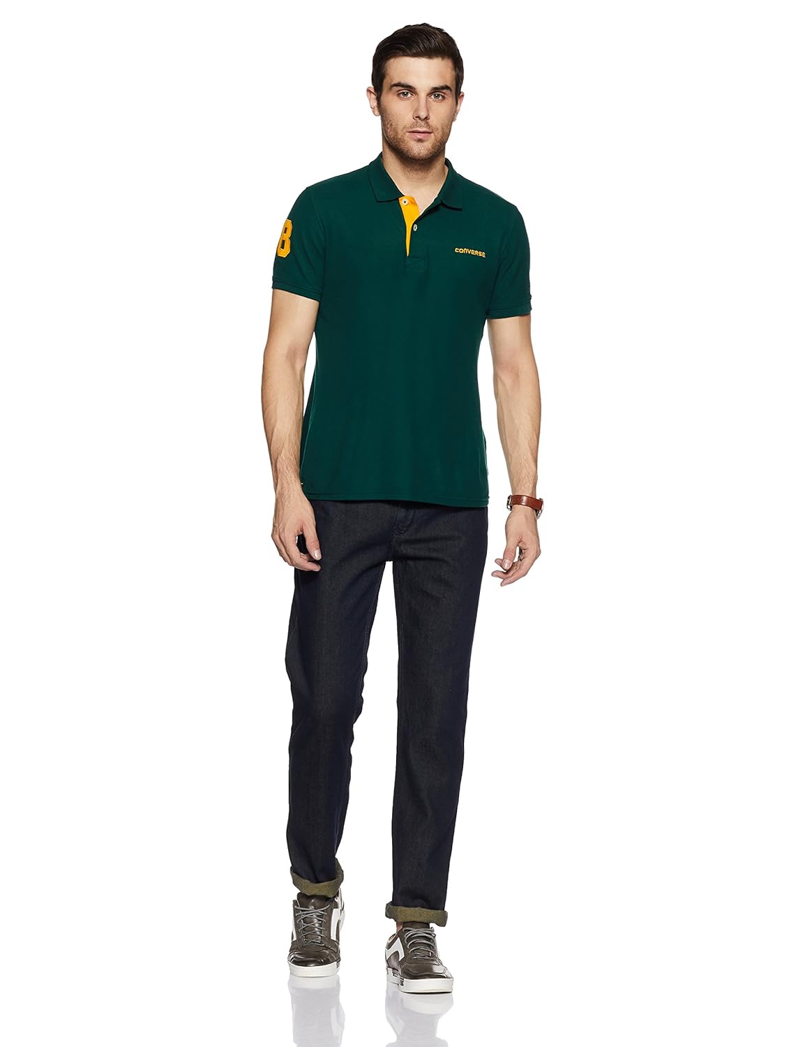 diverse men's straight fit jeans