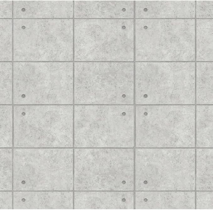 Amazon ケイ ララ 壁紙 はがせる シール コンクリート打ちっぱなし柄の貼ってはがせるのり付き壁紙シール 幅50cm 30m単位 壁紙 シール リメイクシート 壁紙