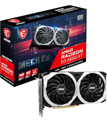 Amazon.com: MSI Gaming AMD Radeon RX 6600 XT 128-bit 8GB