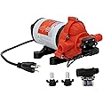 SEAFLO 33-Series Industrial Water Pressure Pump w/Power Plug for Wall Outlet - 115VAC, 3.3 GPM, 45 PSI