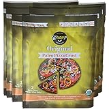 Paleo Pizza Crust | 6 Pack Original Flavored Organic Gluten Free, Dairy Free, Soy Free, Nut Free and Vegan Pizza Crust