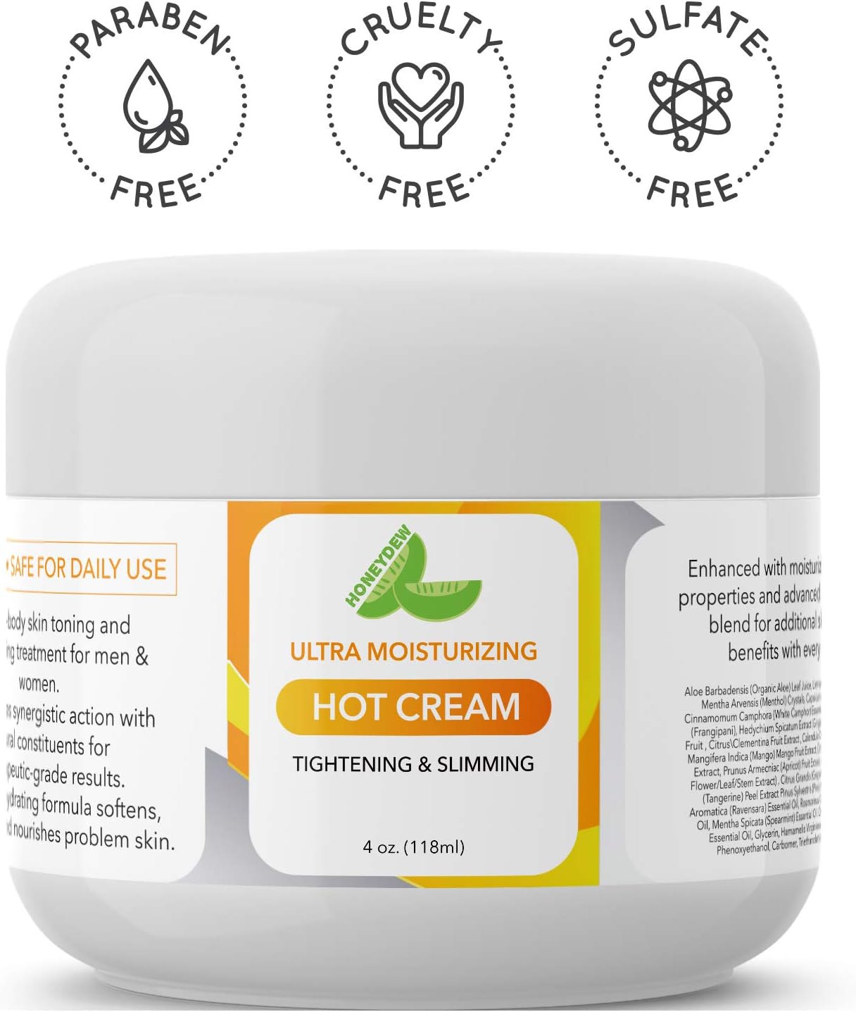 Maple Holistics Hot Firming Lotion Sweat Enhancer, Skin Tightening Cream for Stomach Fat and Cellulite - Image 3